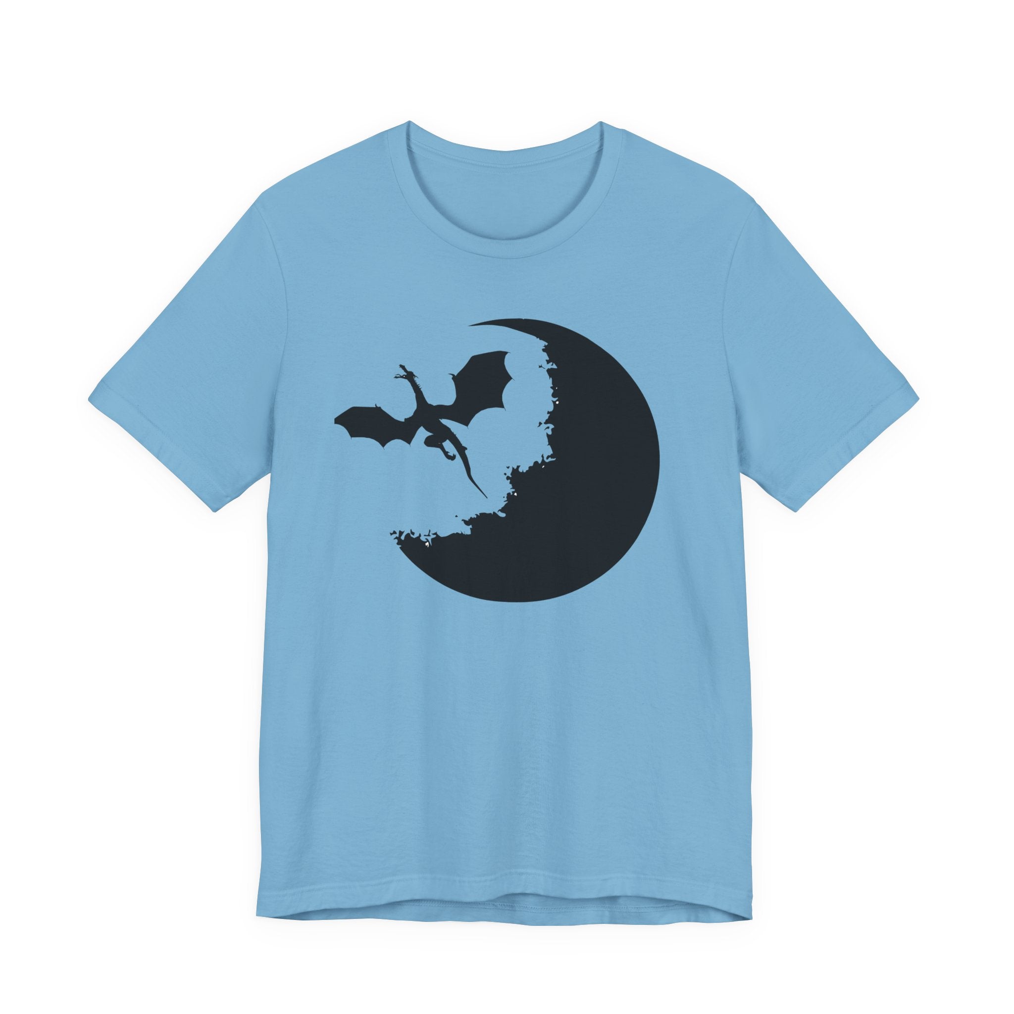 Bat Silhouette Moon T-Shirt — Gothic Halloween Tee