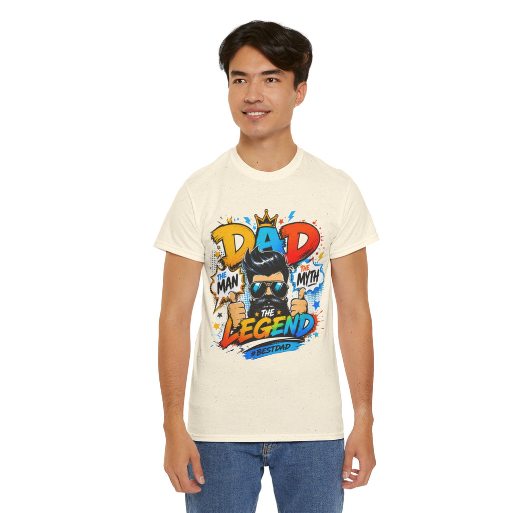 Dad The Legend T-Shirt — 'Dad: Man, Myth, Legend' Graphic Tee for Father’s Day