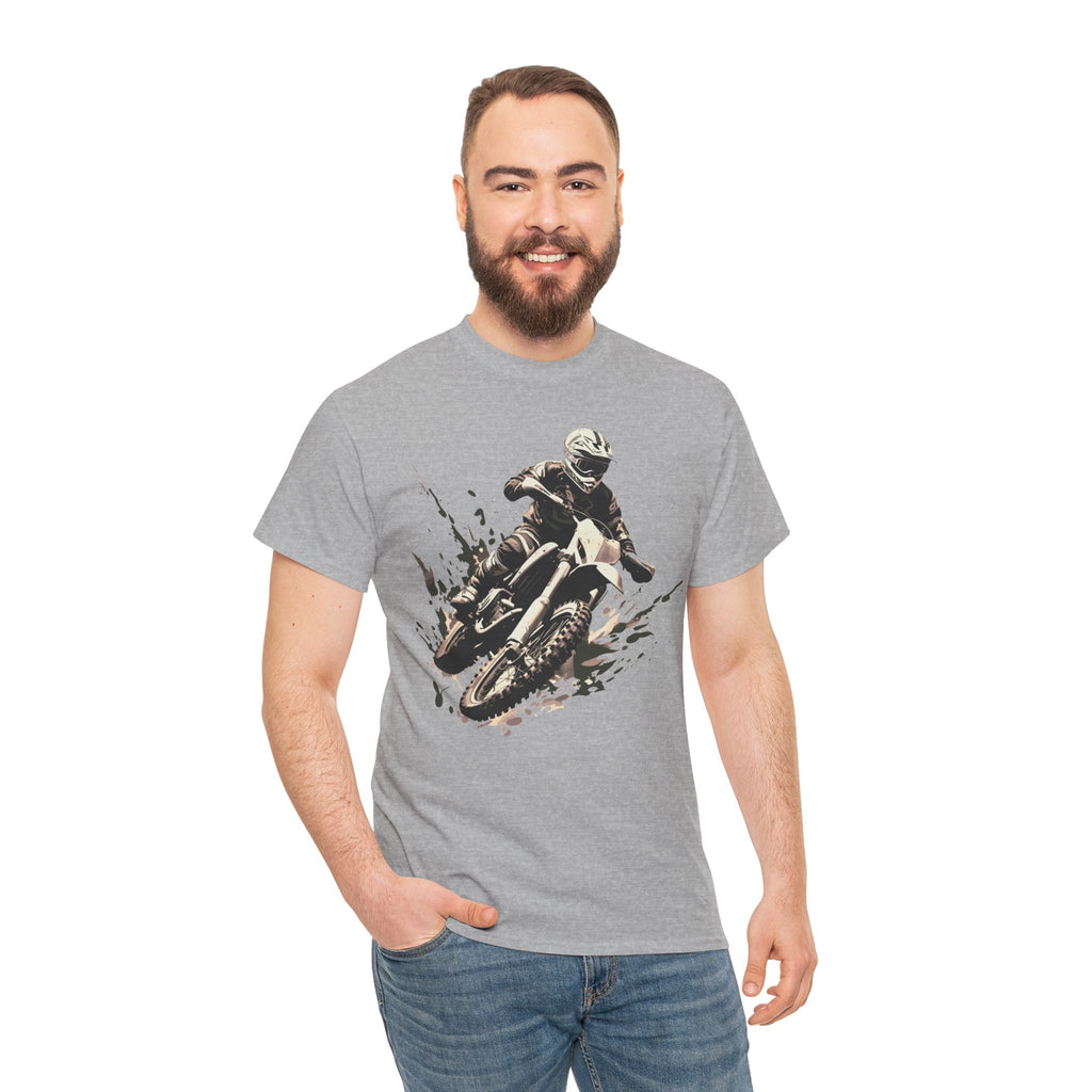 Motocross Rider Dirt Bike T-Shirt — Off-Road Racing Tee