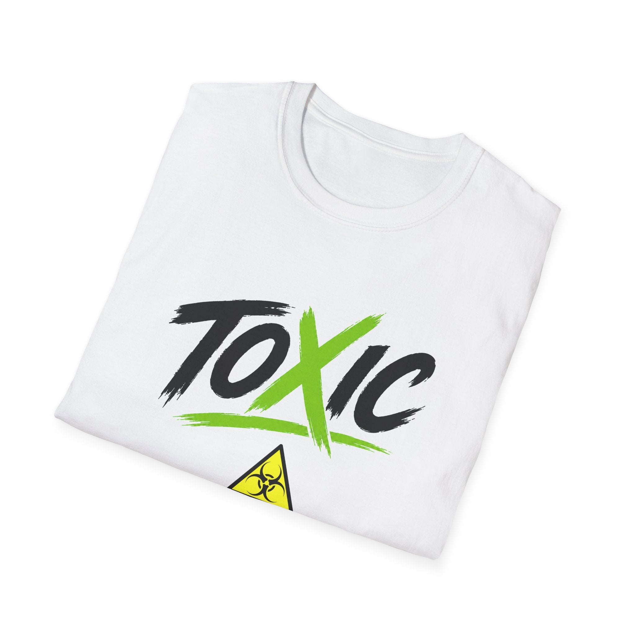 Toxic Graphic Tee | Grunge Streetwear Shirt | Biohazard Aesthetic Unisex T-Shirt