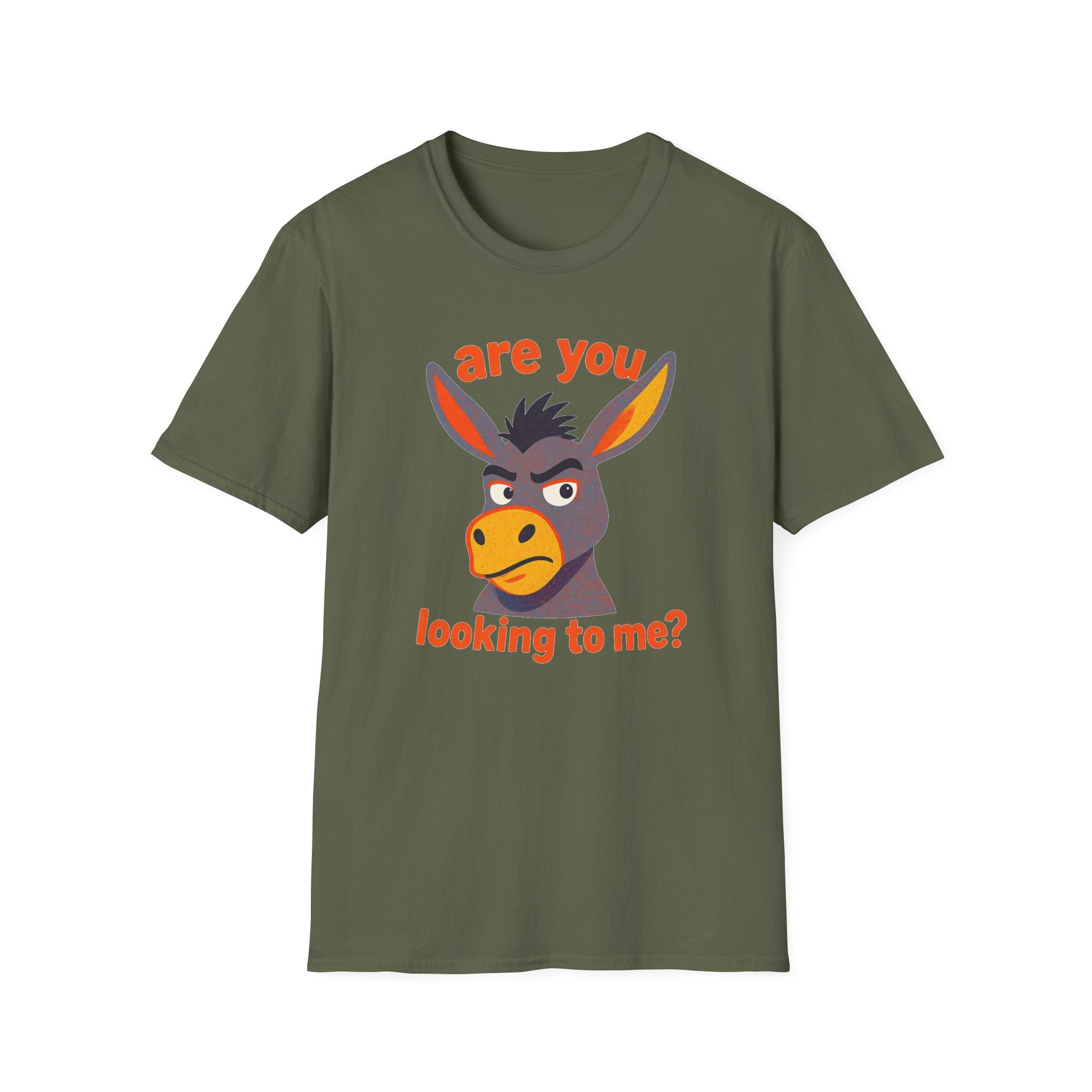 Are You Looking to Me? Donkey Graphic T-Shirt