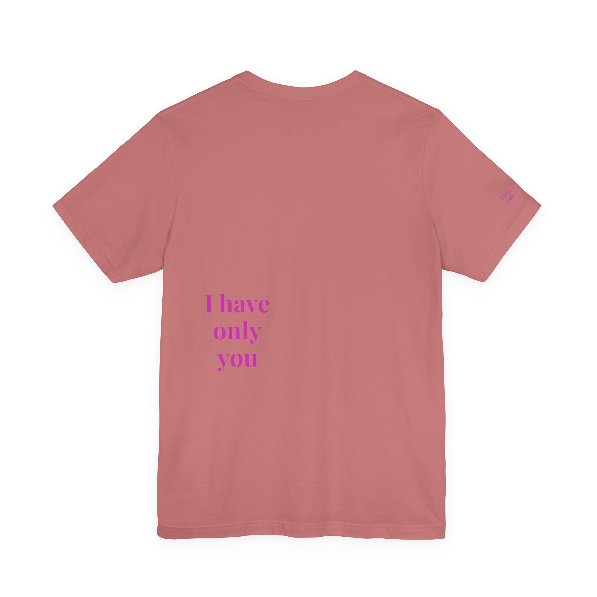 I Have Only You Floral Portrait Tee — Retro Femme Graphic T-Shirt