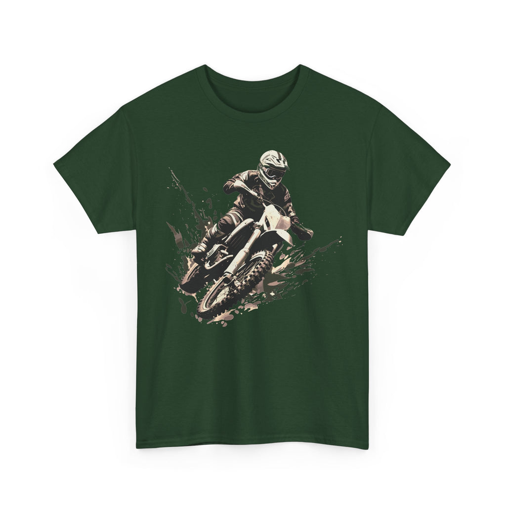 Motocross Rider Dirt Bike T-Shirt — Off-Road Racing Tee