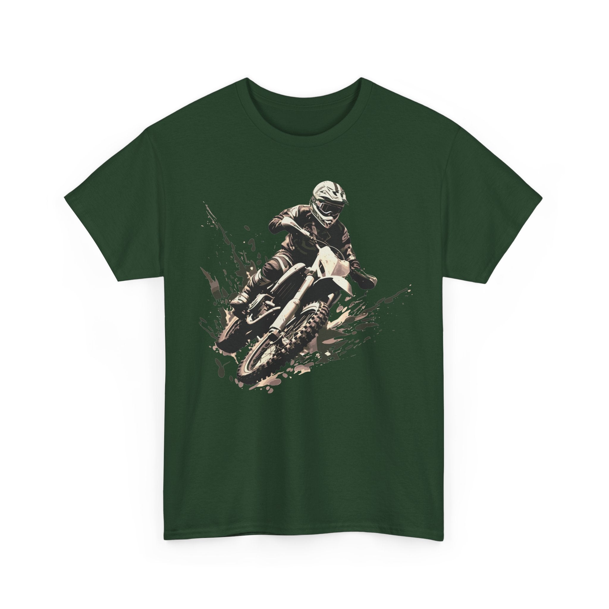 Motocross Rider Dirt Bike T-Shirt — Off-Road Racing Tee
