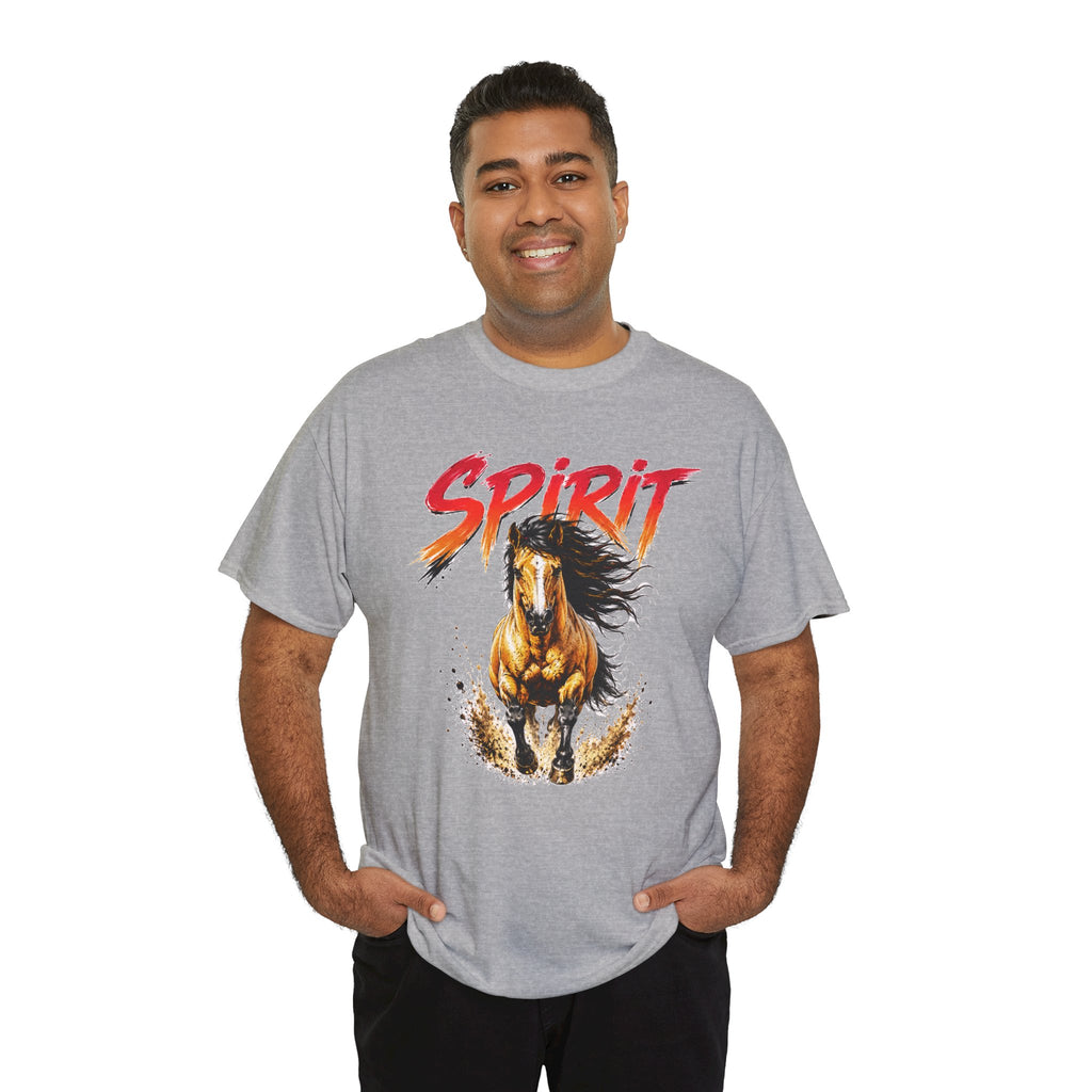 Spirit Running Horse T-Shirt — Wild Mustang Graphic Tee