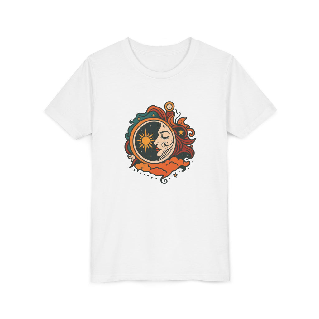 Youth Tee — Sun & Moon Yin Yang Kids Graphic T‑Shirt