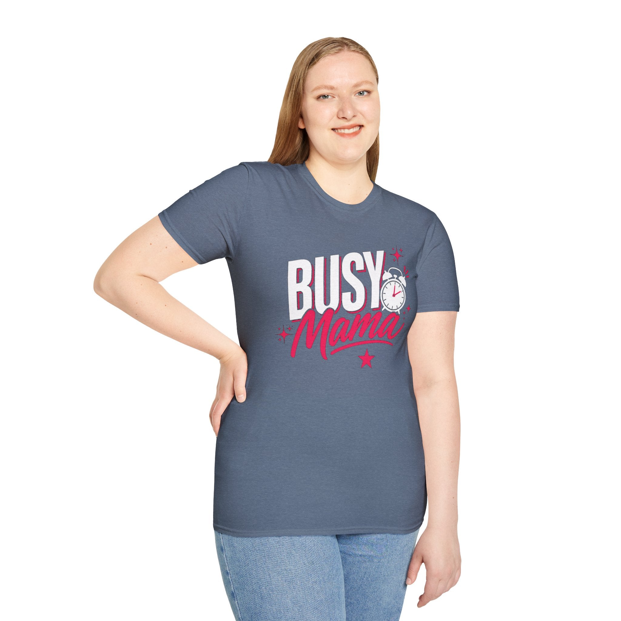 Busy Mama T-Shirt | Funny Mom Shirt | Cute Mother Graphic Tee | Gift for Mom | Busy Mom Life Shirt