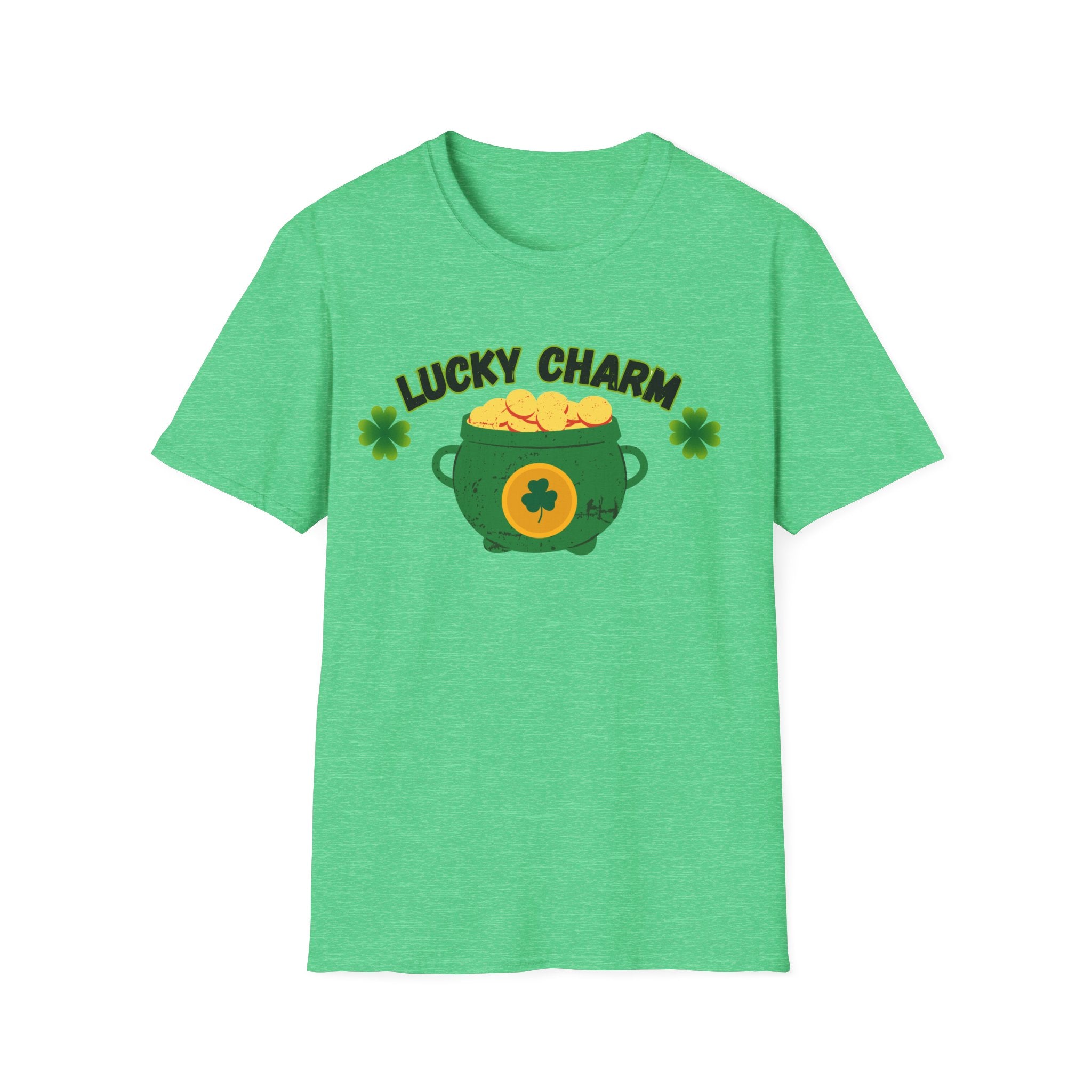 Lucky Charm T-Shirt — Pot of Gold & Shamrock St. Patrick's Day Tee