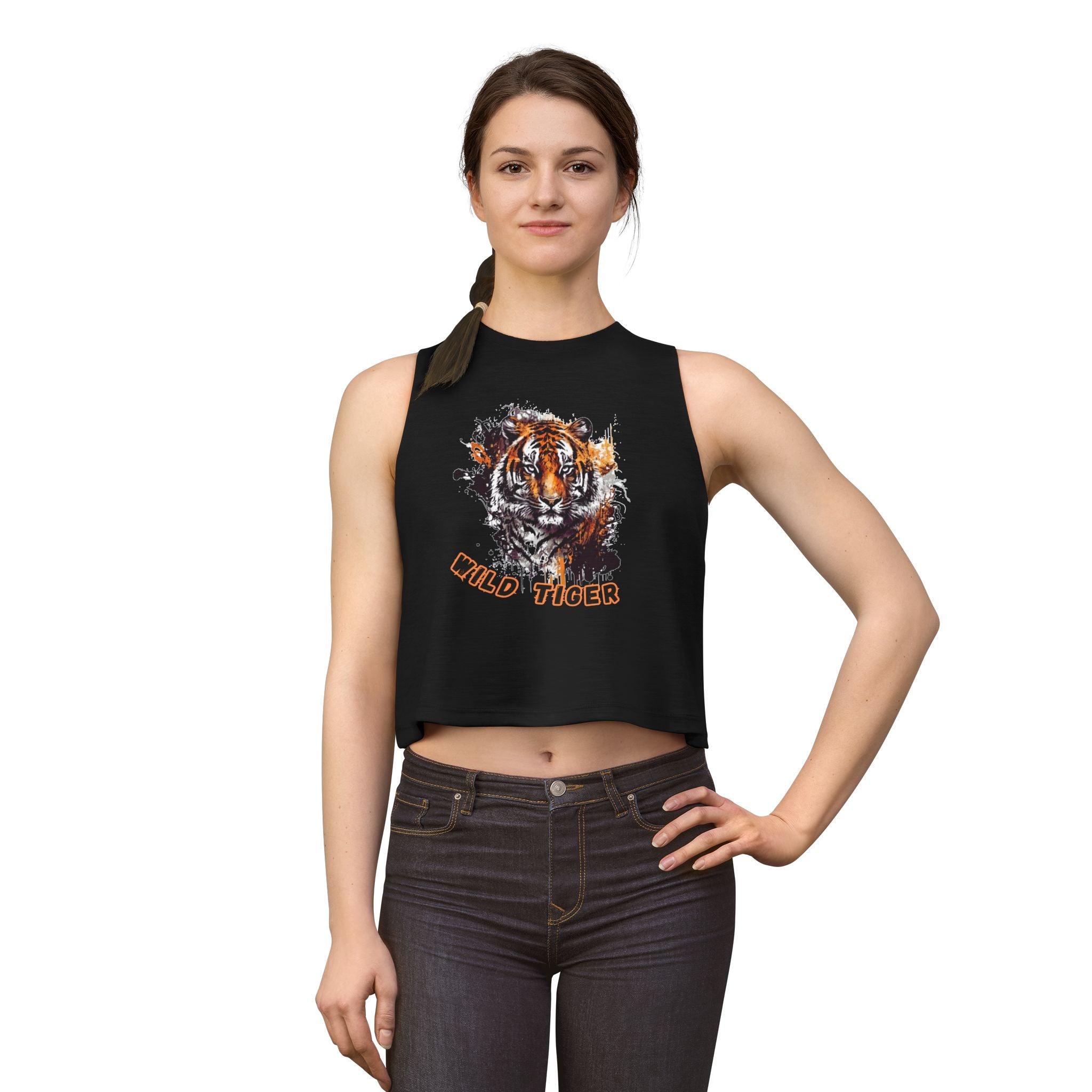 Tiger Graphic T-Shirt, Tiger Head Shirt, Wild Tiger Tee, Wildlife Animal Shirt, Artistic Tiger Portrait Tee