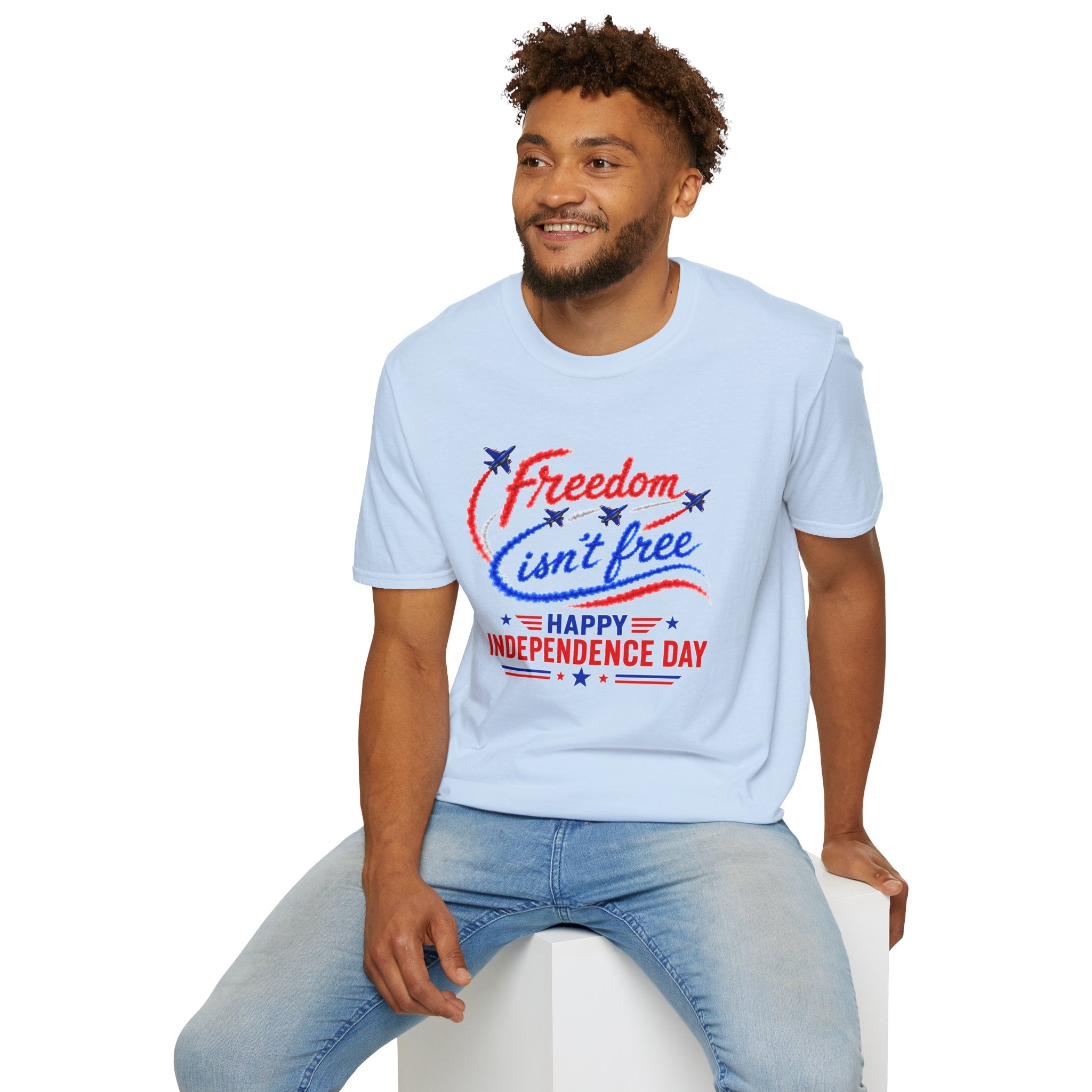 Freedom Isn't Free Shirt, Patriotic 4th of July T-Shirt, Independence Day Tee, USA Flag Graphic Tee, Military Support Gift