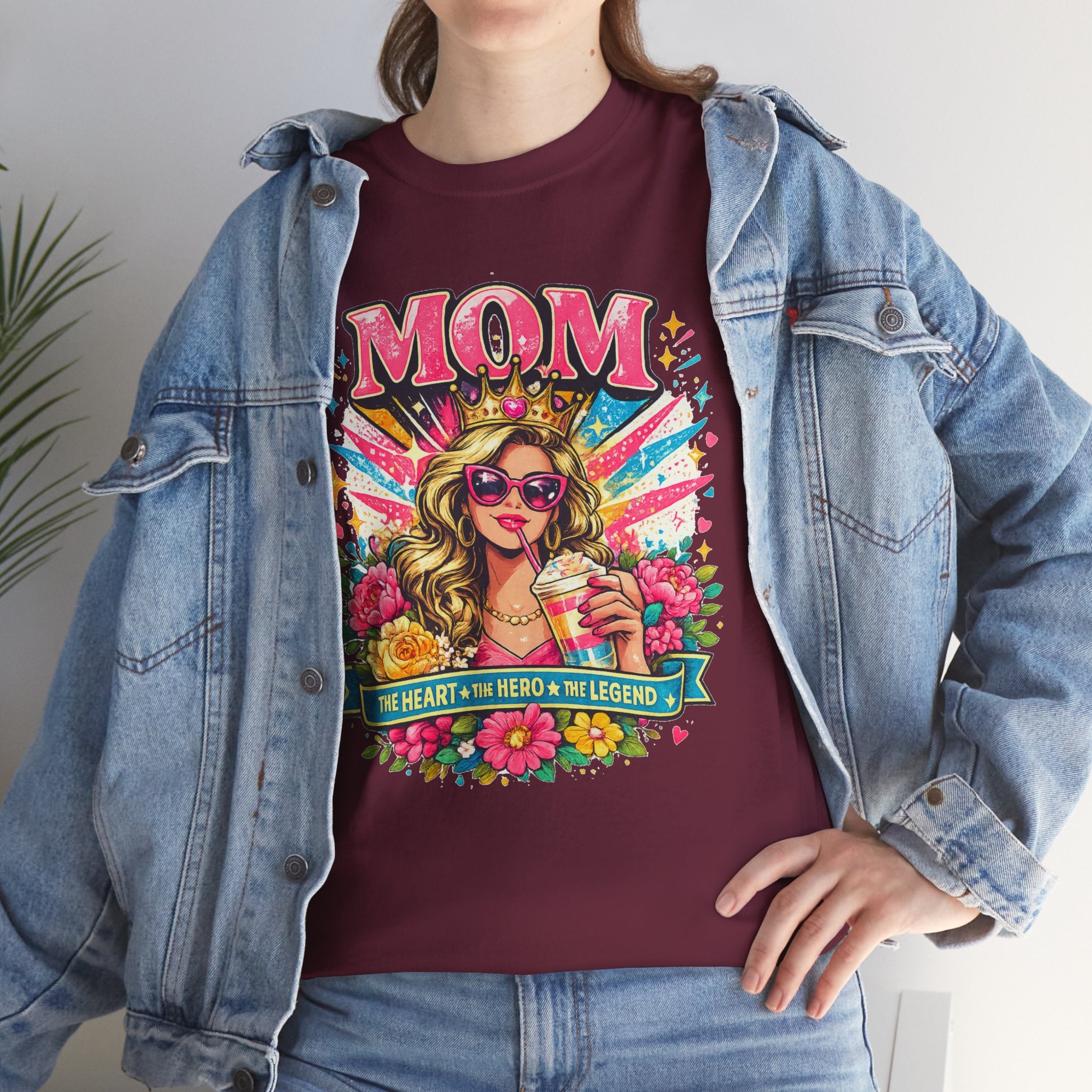 Mama Floral Shirt, Mom Graphic Tee, Gift for Mom, Colorful Vintage Mom T-Shirt, Cute Mama Shirt, Mother's Gift, Mom Life Tee