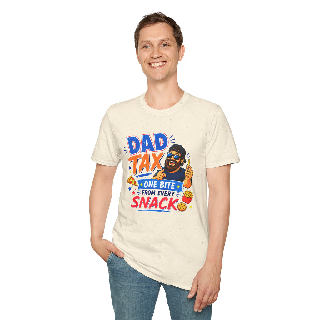 Funny Dad Tax Shirt, One Bite From Every Snack T-Shirt, Dad Joke Tee, Gift for Dad, Daddy Shirt, Father's Day Gift, Food Lover Dad Tee