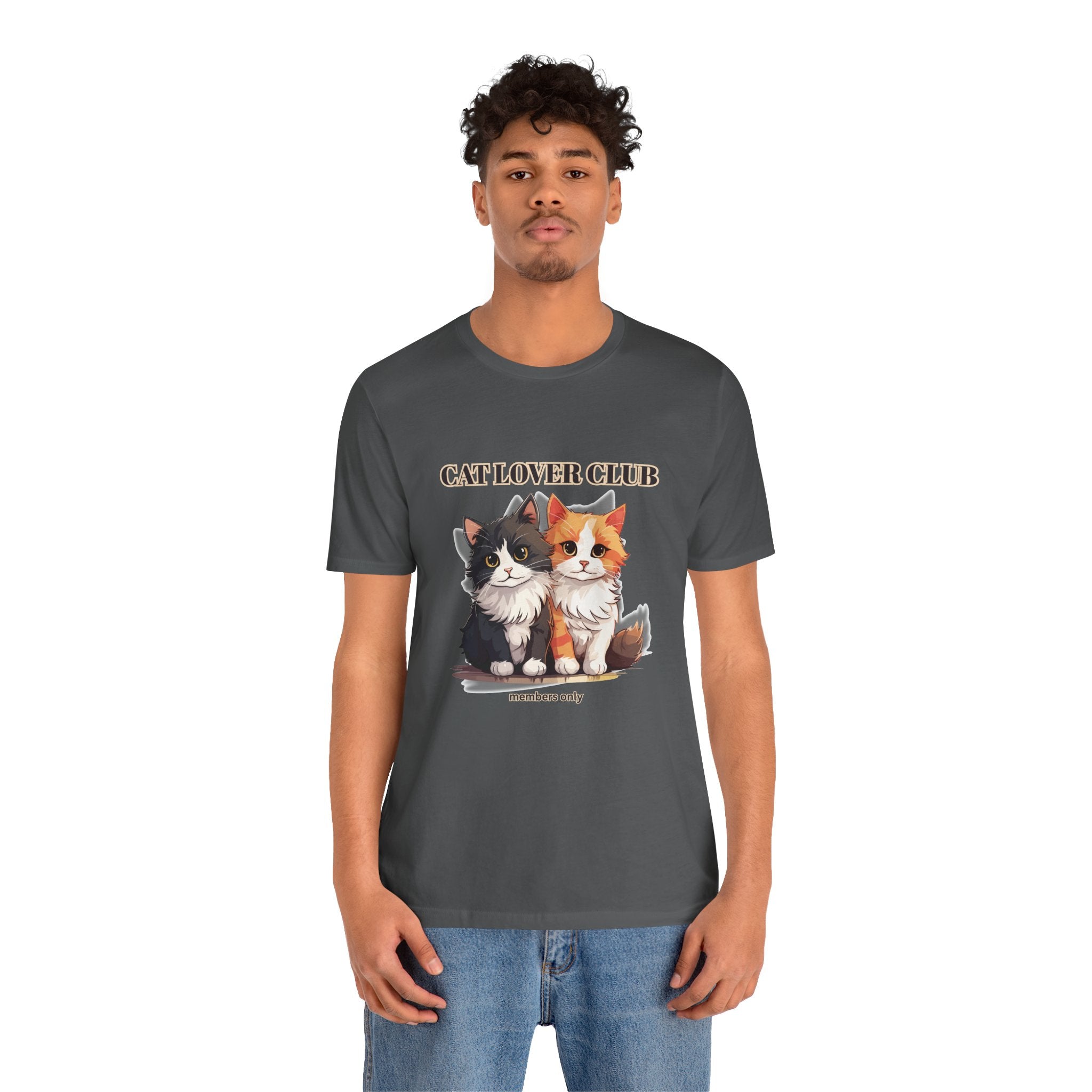 Cat Lover Club T-Shirt — Cute Kittens “members only” Graphic Tee