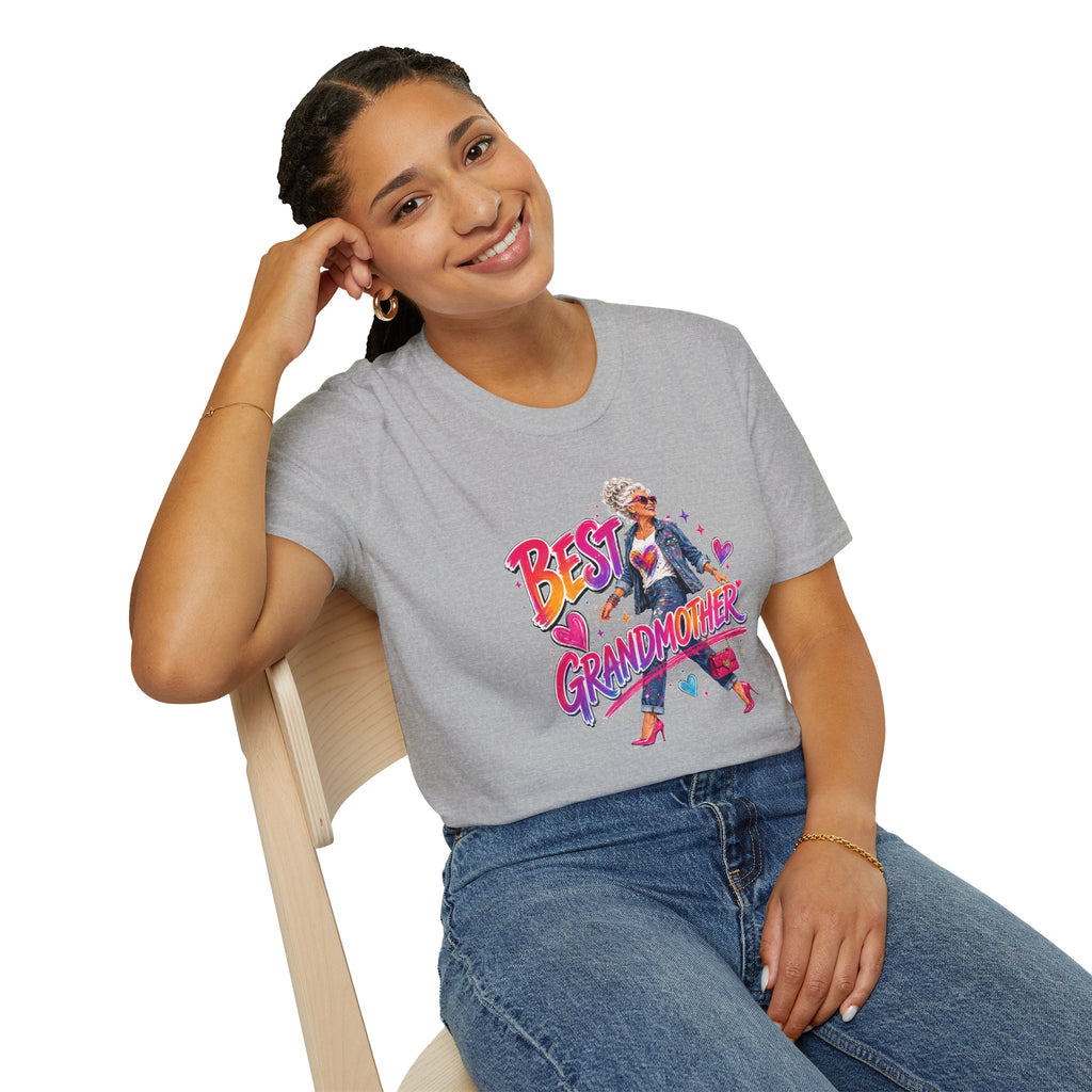 Best Grandmother Shirt, Funny Grandma T-Shirt, Cool Grandma Gift, Retro Grandma Tee, Grandma Birthday Gift