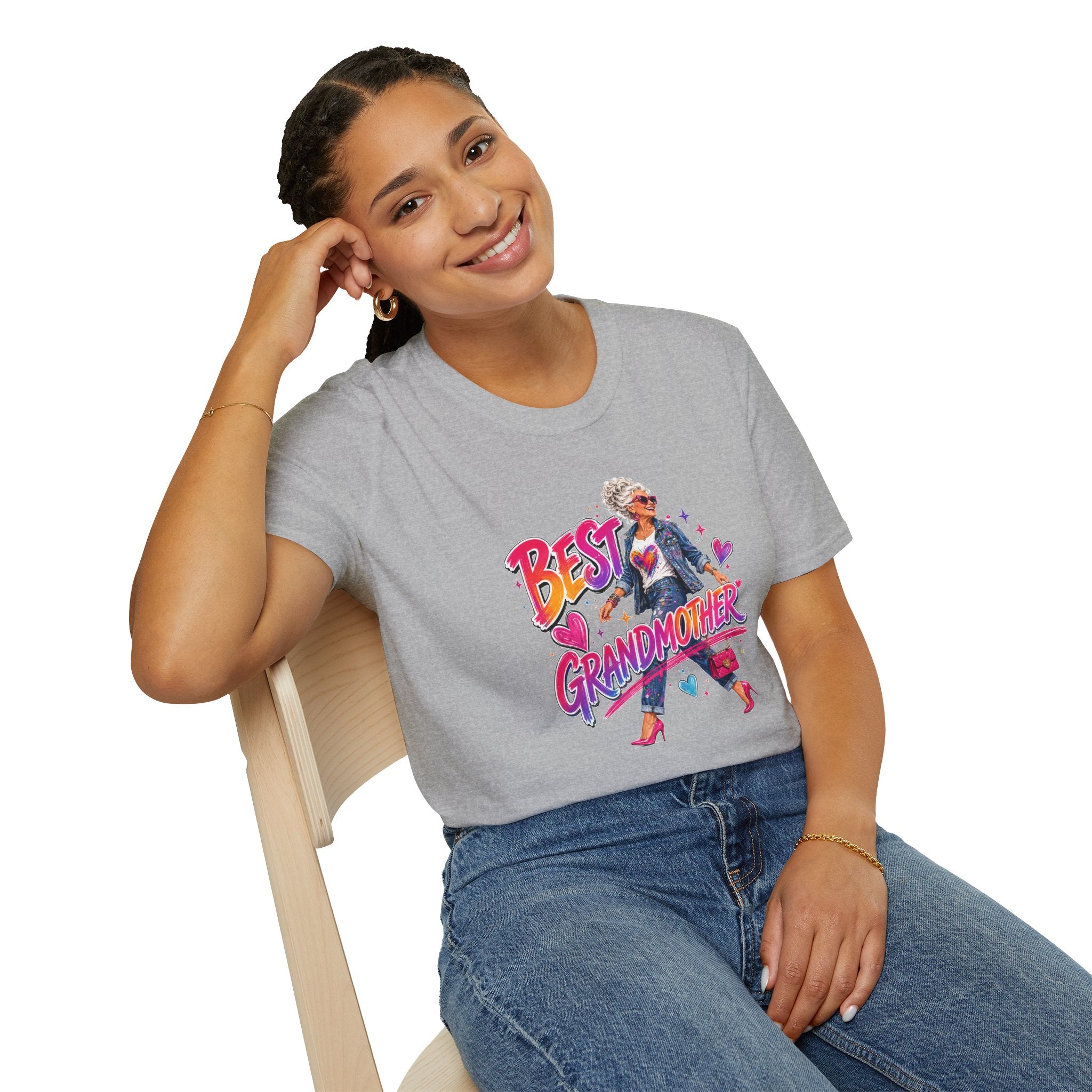 Best Grandmother Shirt, Funny Grandma T-Shirt, Cool Grandma Gift, Retro Grandma Tee, Grandma Birthday Gift