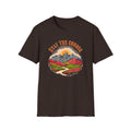 Stay The Course Vintage T-Shirt, Retro Mountain Sunset Tee, Motivational Graphic Shirt, Nature Hiking Tee, Unisex Aesthetic Tee