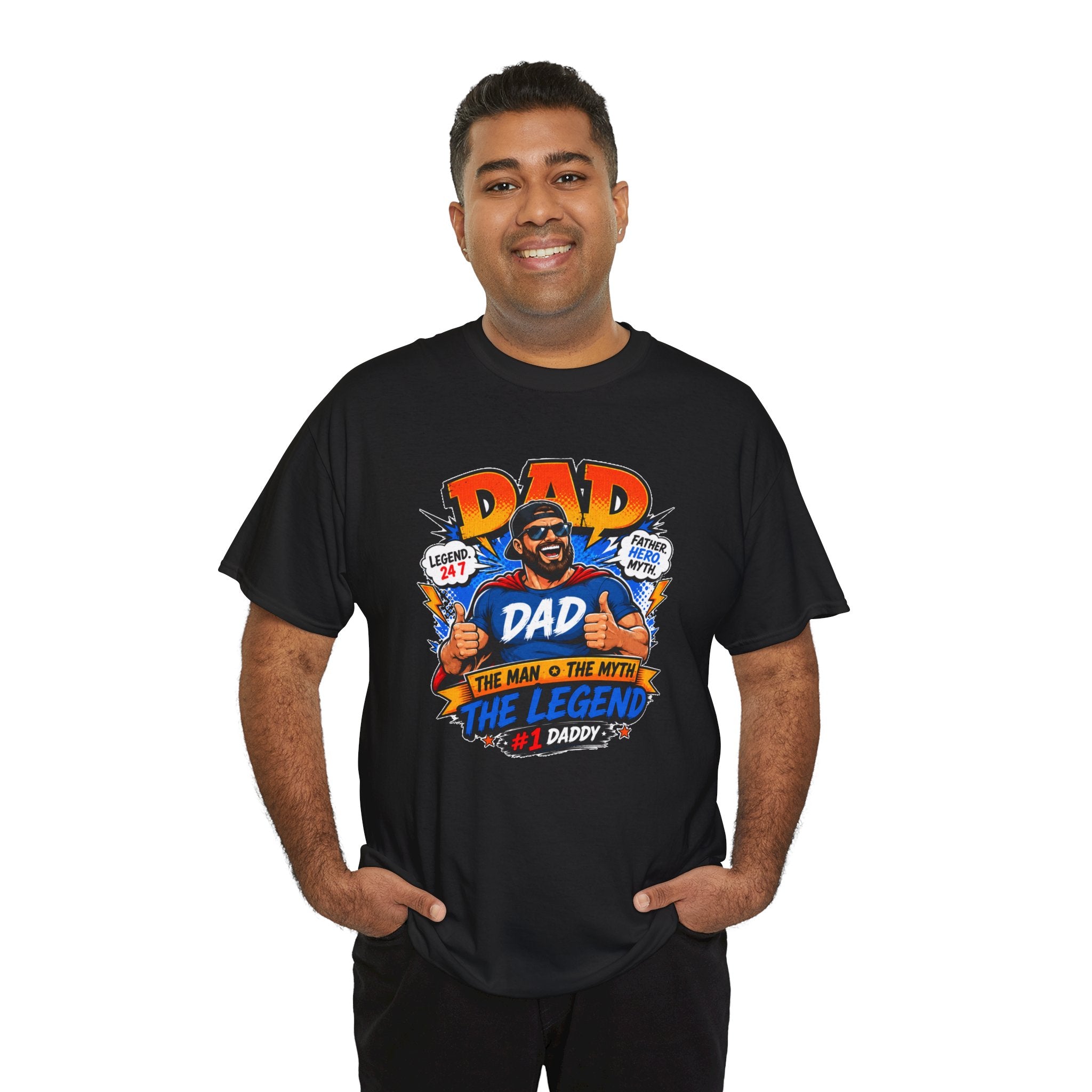 Funny Dad Shirt, Dad The Legend Tee, Father's Day Gift for Dad, Cool Dad Graphic T-Shirt, Best Dad Ever Shirt, Dad Gift