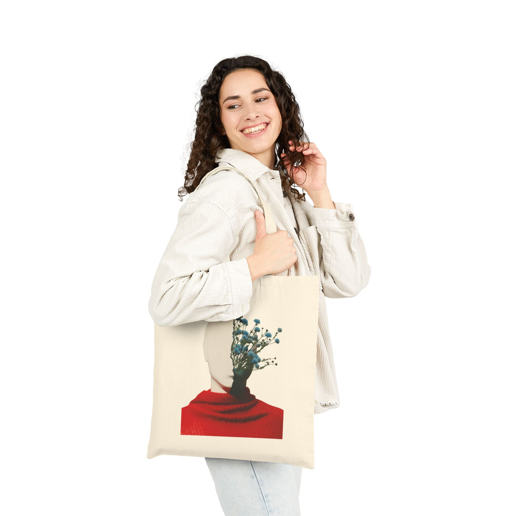 Art Cotton Canvas Tote Bag