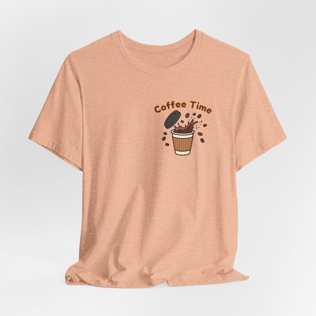 Coffee Time Tee — "More Espresso Less Depresso" Graphic T-Shirt