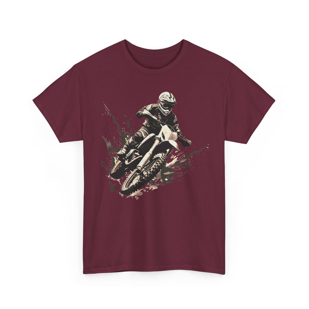 Motocross Rider Dirt Bike T-Shirt — Off-Road Racing Tee