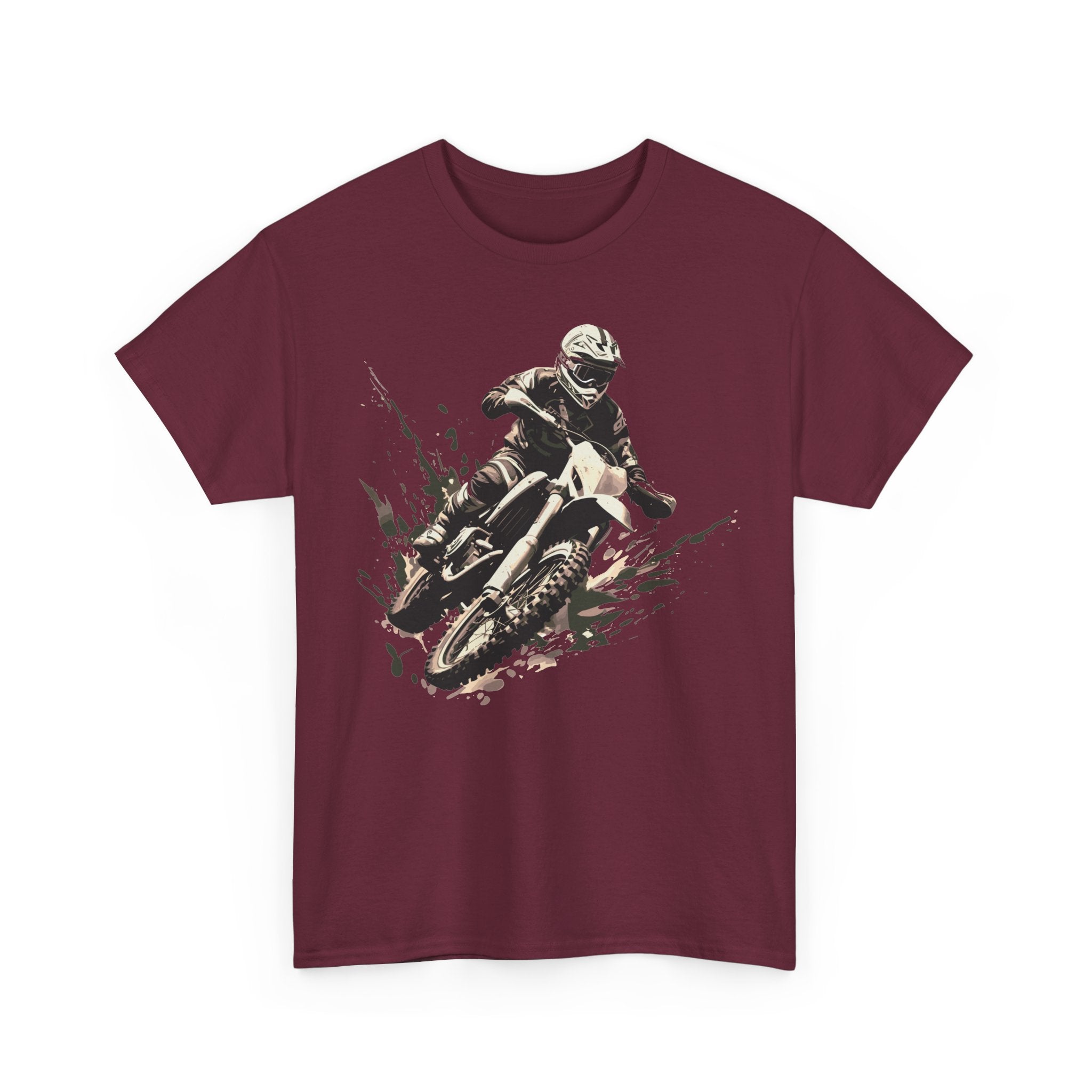 Motocross Rider Dirt Bike T-Shirt — Off-Road Racing Tee