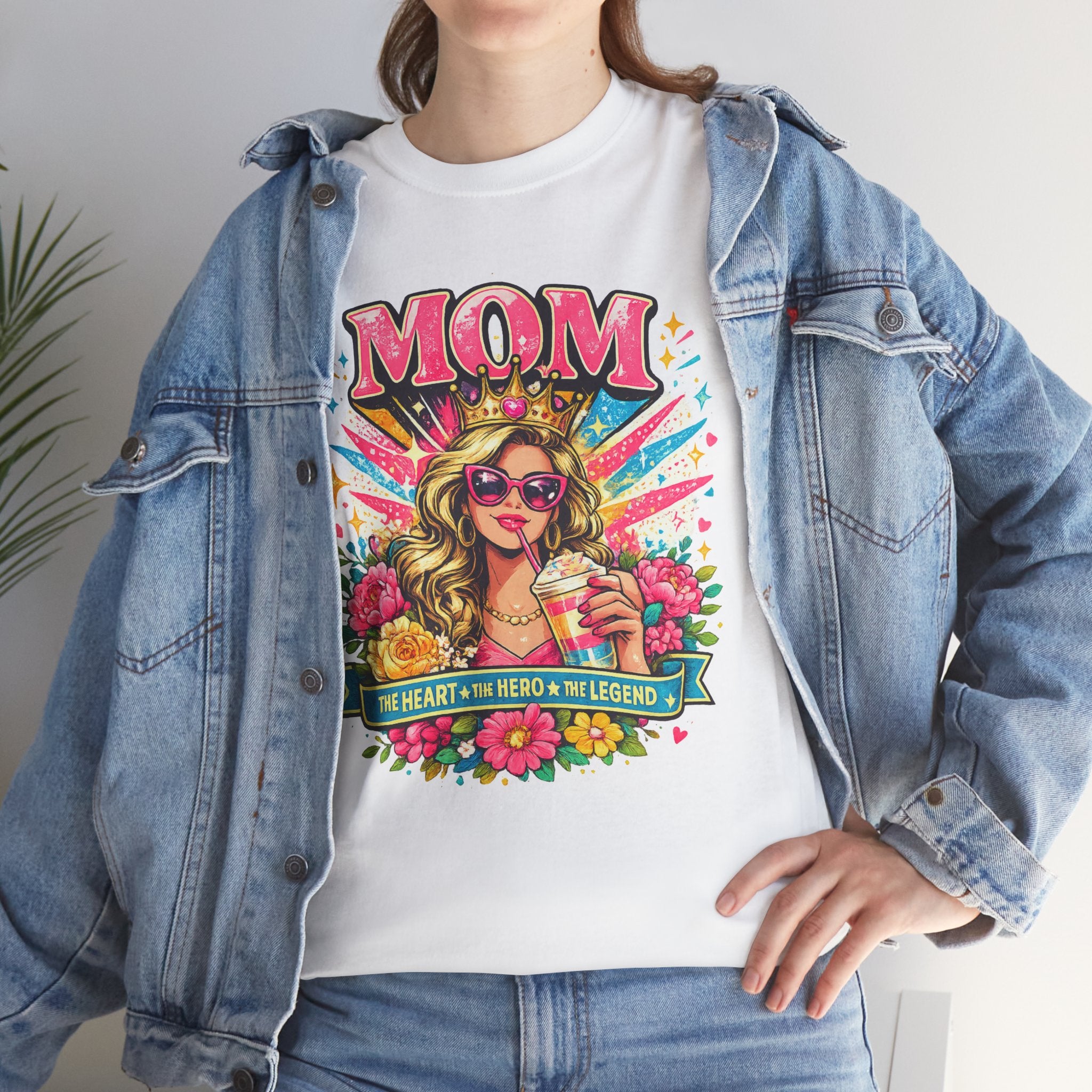 Mama Floral Shirt, Mom Graphic Tee, Gift for Mom, Colorful Vintage Mom T-Shirt, Cute Mama Shirt, Mother's Gift, Mom Life Tee