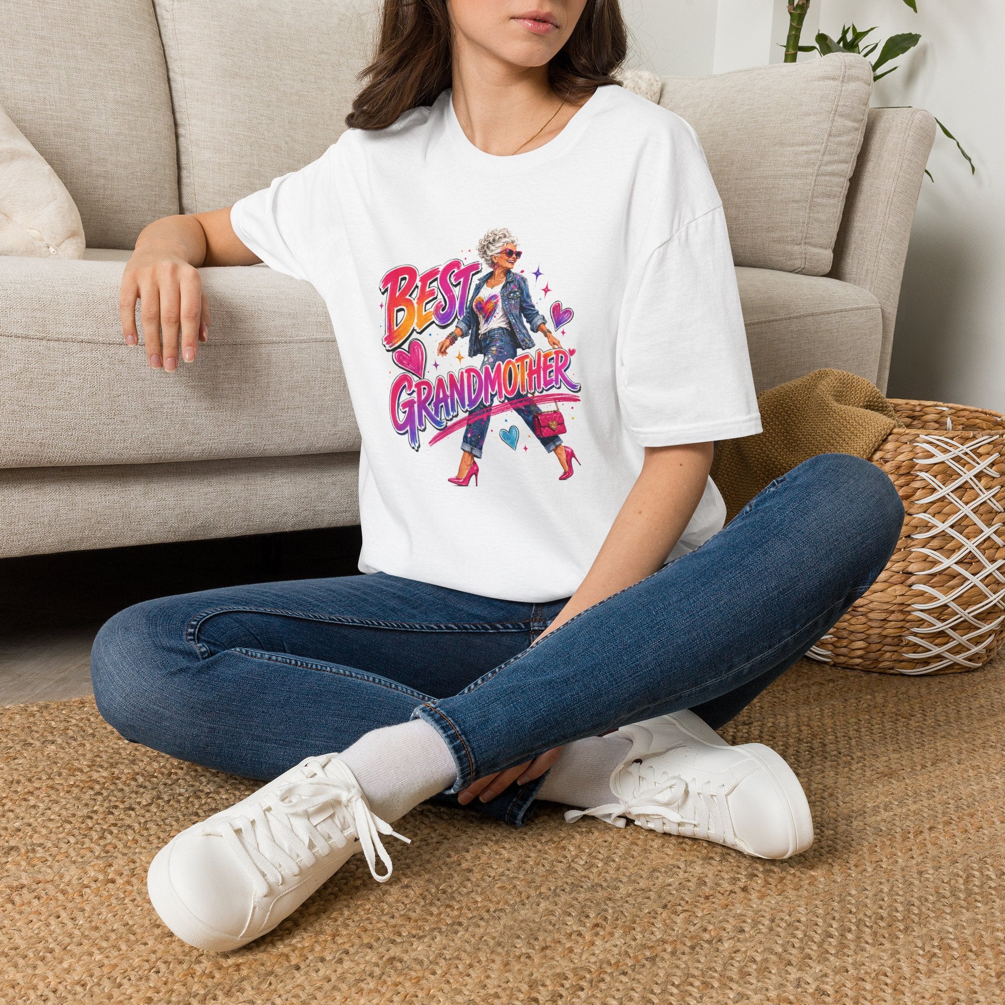 Best Grandmother Shirt, Funny Grandma T-Shirt, Cool Grandma Gift, Retro Grandma Tee, Grandma Birthday Gift