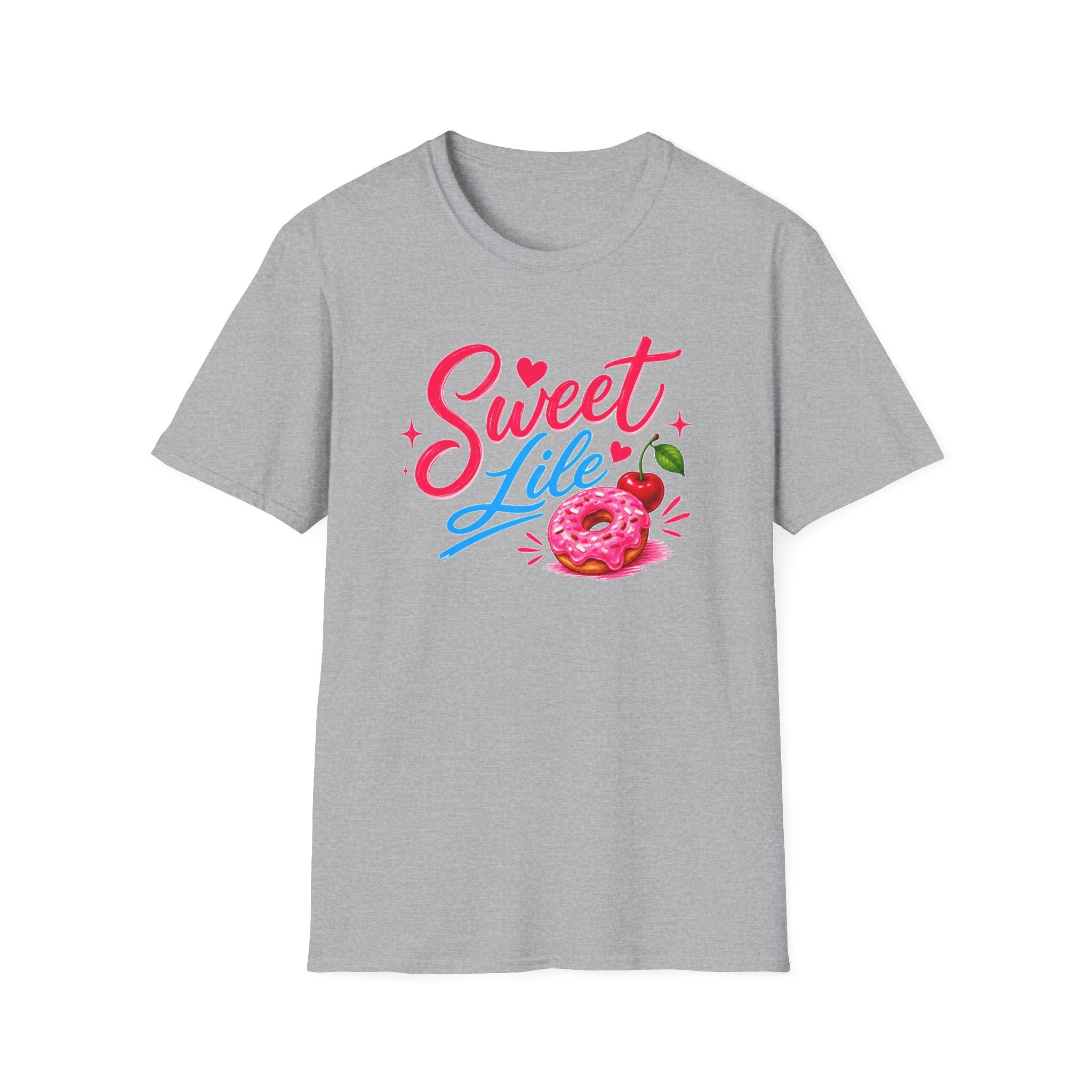 Sweet Life T-Shirt — Cute Donut & Cherry Graphic