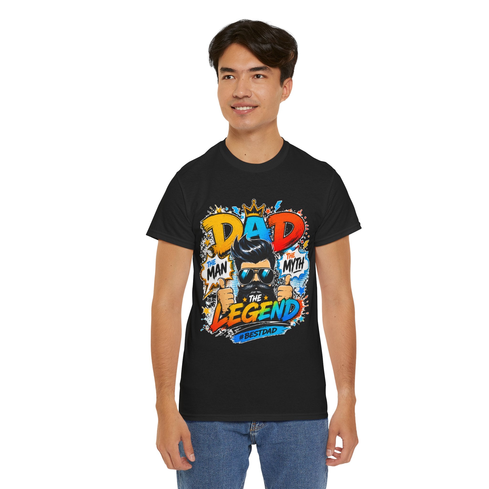 Dad The Legend T-Shirt — 'Dad: Man, Myth, Legend' Graphic Tee for Father’s Day
