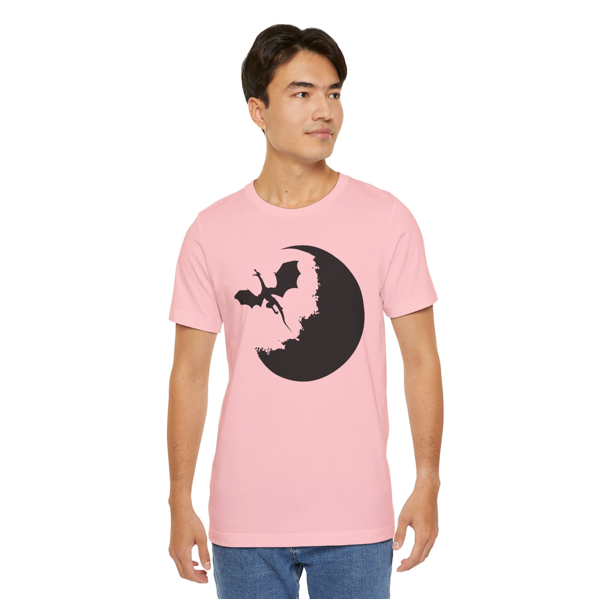 Bat Silhouette Moon T-Shirt — Gothic Halloween Tee