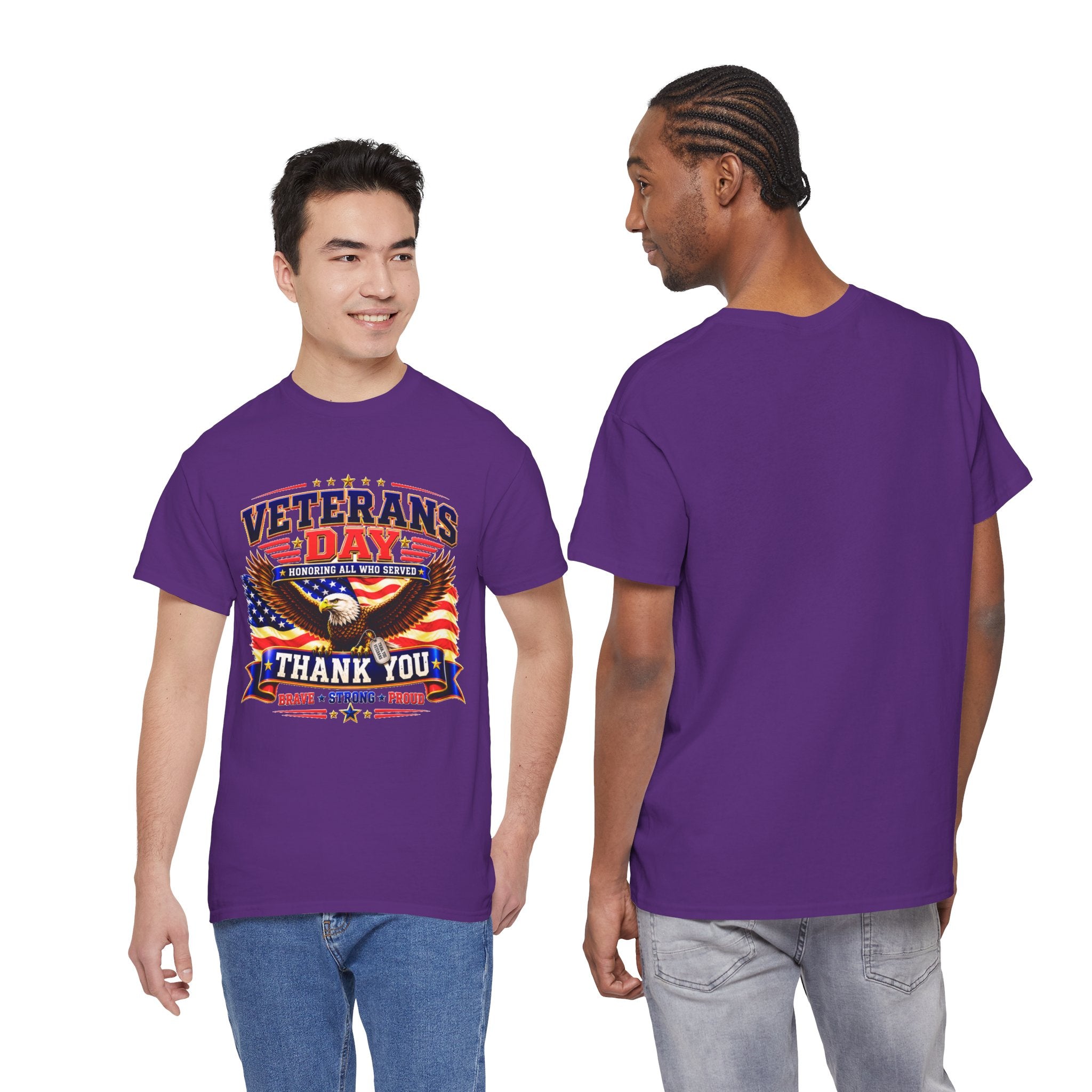 Veterans Day Eagle T-Shirt – "Thank You" Patriotic Tribute Tee