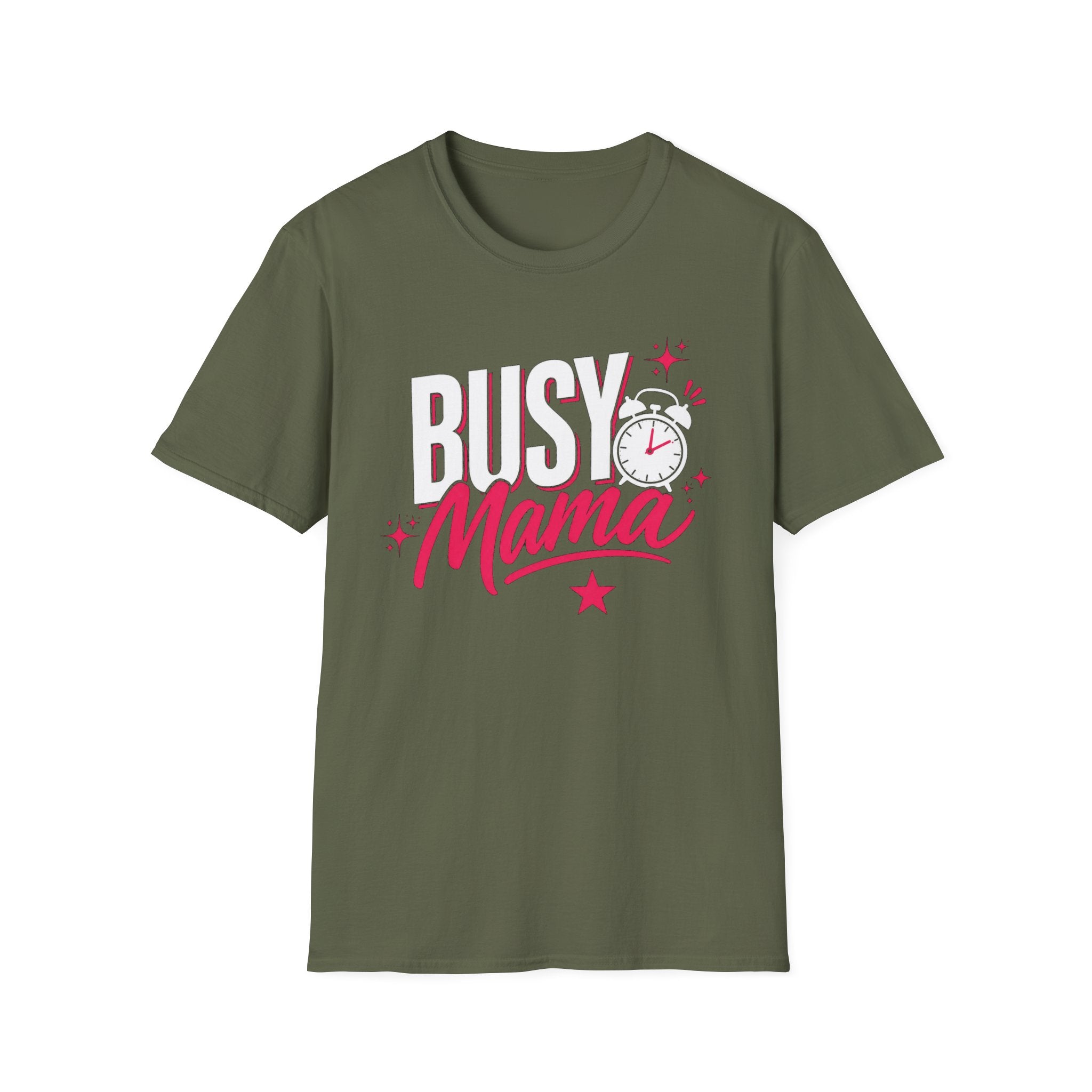 Busy Mama T-Shirt | Funny Mom Shirt | Cute Mother Graphic Tee | Gift for Mom | Busy Mom Life Shirt