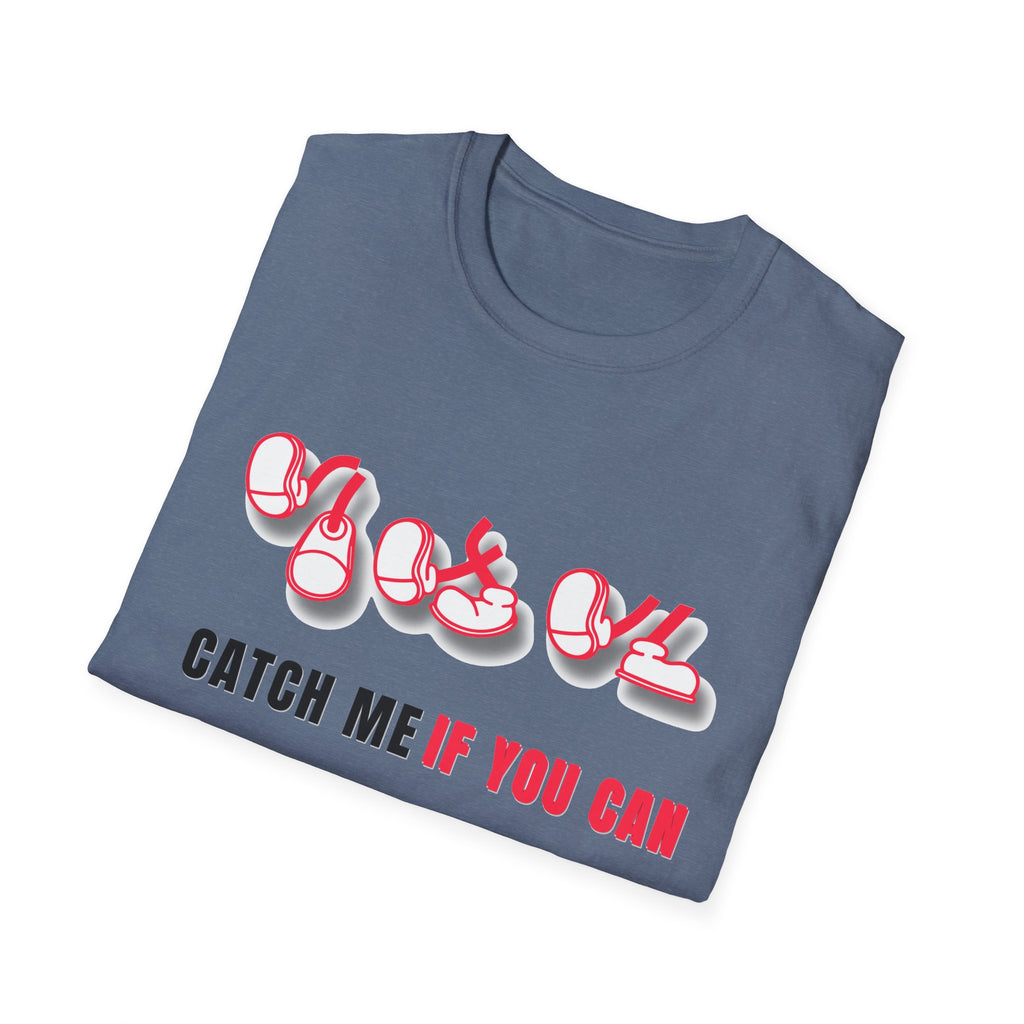 Catch Me If You Can T-Shirt, Funny Graphic Tee, Flirty Cute Shirt, Trendy Unisex Tee, Gift for Him Her