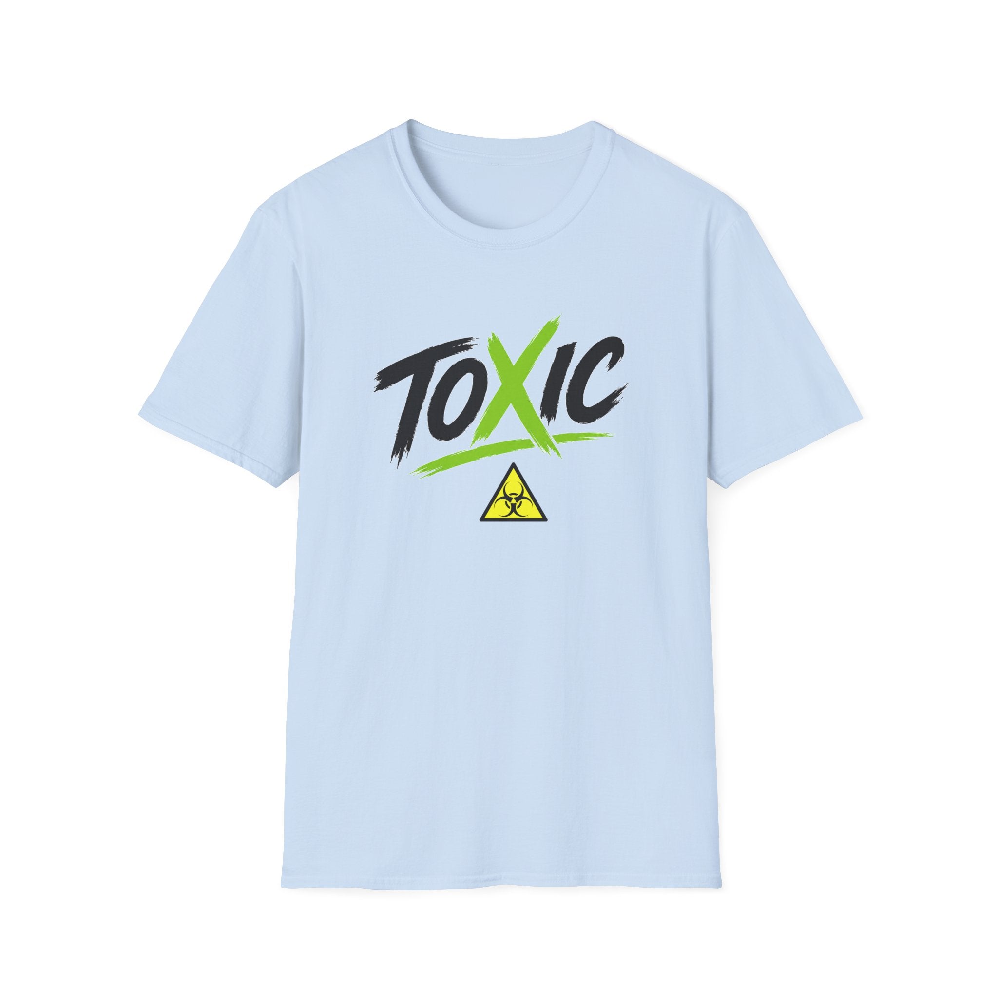 Toxic Graphic Tee | Grunge Streetwear Shirt | Biohazard Aesthetic Unisex T-Shirt