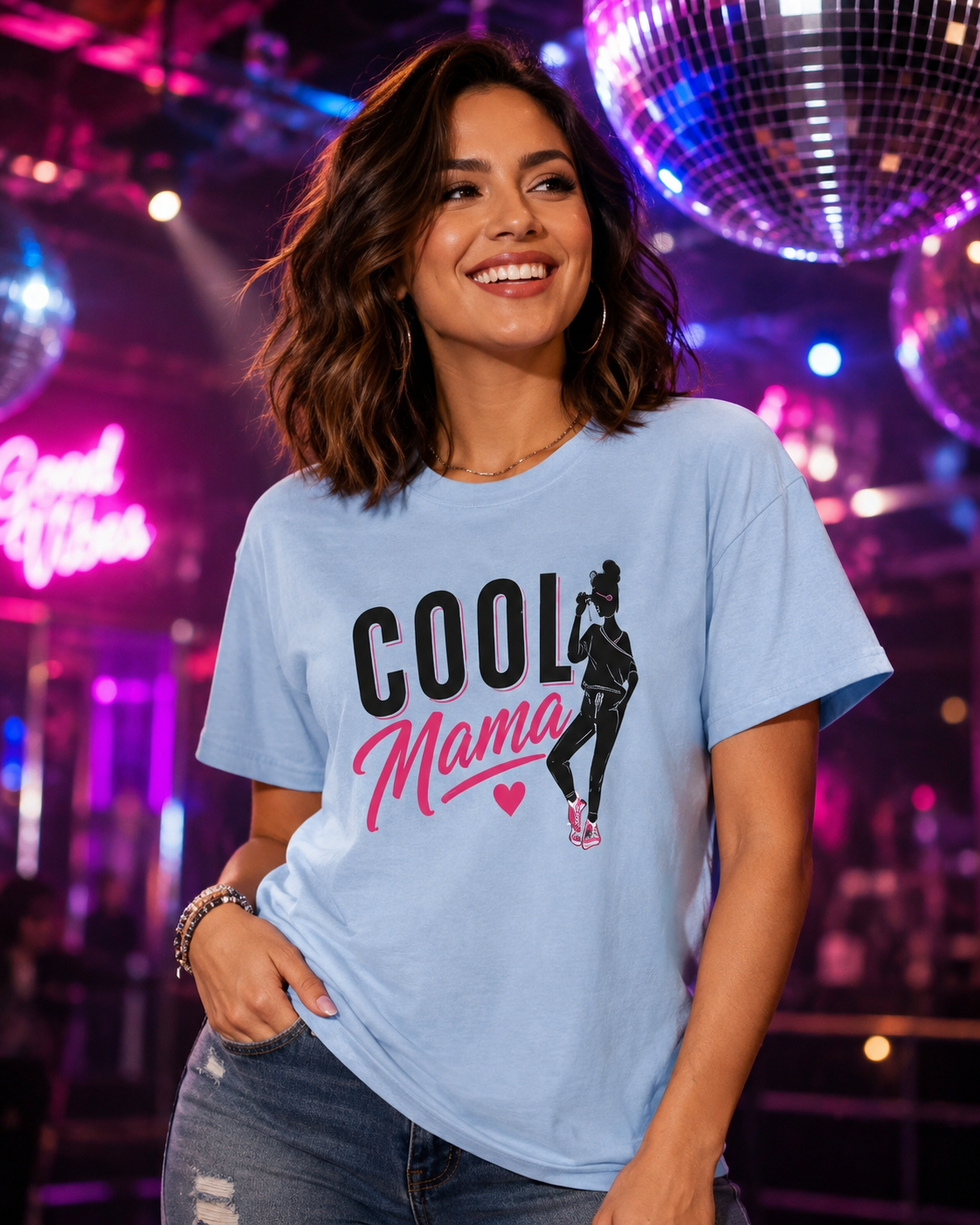 Cool Mama Shirt, Funny Mom Life Tee, Trendy Mom Shirt, Gift for Mom, Stylish Mama Outfit, Mothers Day Shirt, Cute Mom Tee